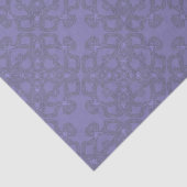 Personalisiertes Lavendelmuster Seidenpapier (Ausschnitt)