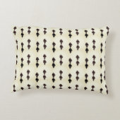 Personalisiertes Leaf-Muster Dekokissen (Rückseite)