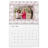 Personalisiertes Leaf-Muster für Fotos der 2023-Fa Kalender (Mär 2026)