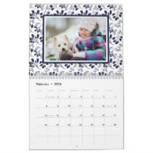 Personalisiertes Leaf-Muster für Fotos der 2023-Fa Kalender (Feb 2026)