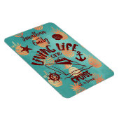 Personalisiertes Leben Eine Reise zu einer Zeit Magnet (Rechte Seite)