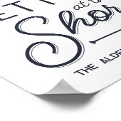 Personalisiertes Leben ist besser an der Küste Poster (Ecke)