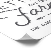 Personalisiertes Leben ist besser auf der Farm Poster (Ecke)