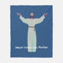 Personalisiertes Leben Jesus Blanket - Anpassen Fleecedecke