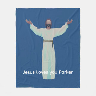 Personalisiertes Leben Jesus Blanket - Anpassen Fleecedecke