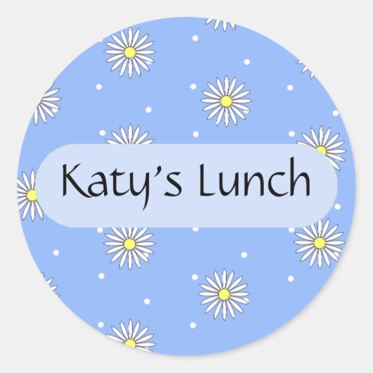 Personalisiertes Lebensmitteletikett für besondere Runder Aufkleber (Vorderseite)