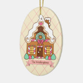 Personalisiertes Lebkuchen Keramik Ornament (Links)