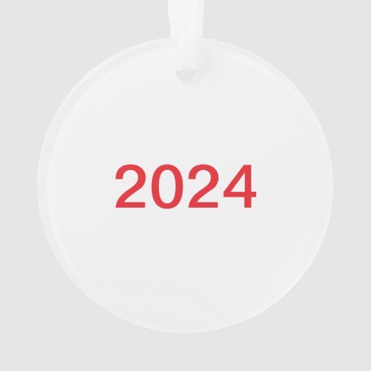 Personalisiertes Lebkuchenmädchen Akryllische Orna Ornament (Rückseite)