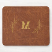 Personalisiertes Ledermousepad, Individuelle Name Mousepad (Vorne)
