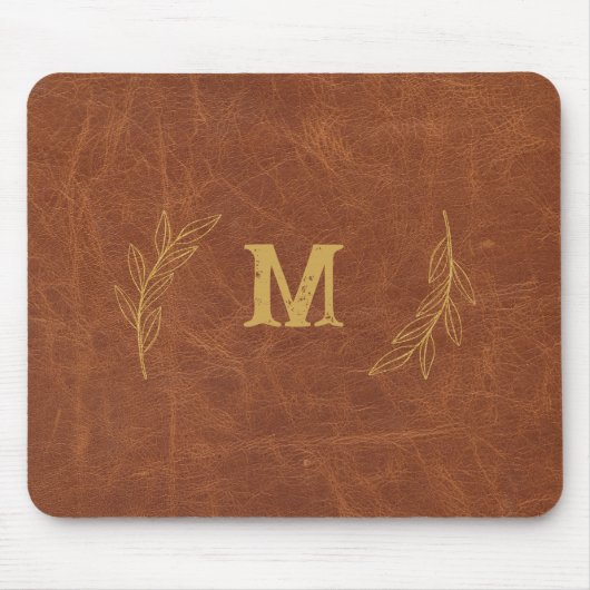Personalisiertes Ledermousepad, Individuelle Name  Mousepad (Vorne)