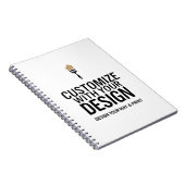 Personalisiertes leeres Firmen-Branded-Notizbuch Notizblock (Rechte Seite)