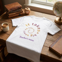 Personalisiertes Lehrer-Dankeschön-Geschenk-T-Shir