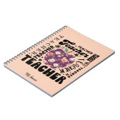 Personalisiertes Lehrer Notizbuch Notizblock (Linke Seite)