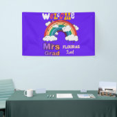 Personalisiertes Lehrer-Willkommens-Regenbogen-Kla Banner (Messeveranstaltung)