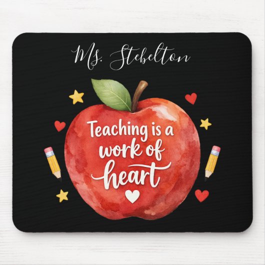 Personalisiertes Lehrerdank-Mauspad Mousepad (Vorne)
