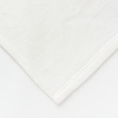 Personalisiertes Lehrergeschenk | Benutzerdefinier Fleecedecke (Ecke)