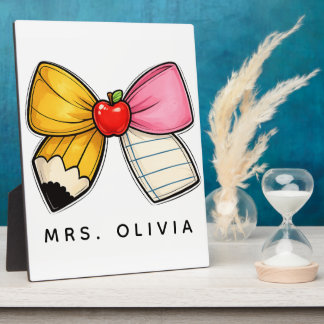 Personalisiertes Lehrergeschenk | Benutzerdefinier Fotoplatte