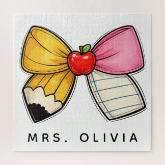 Personalisiertes Lehrergeschenk | Benutzerdefinier Puzzle