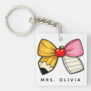 Personalisiertes Lehrergeschenk Benutzerdefinier Schlüsselanhänger