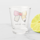 Personalisiertes Lehrergeschenk | Benutzerdefinier Schnapsglas (Rückseite)