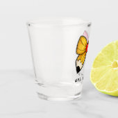 Personalisiertes Lehrergeschenk | Benutzerdefinier Schnapsglas (Links)