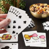 Personalisiertes Lehrergeschenk | Benutzerdefinier Spielkarten (In Situ)