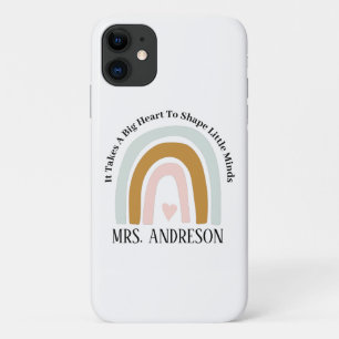 Personalisiertes Lehrergeschenk, Regenbogen mit in Case-Mate iPhone Hülle