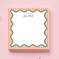 Personalisiertes Lehrergeschenk Whimsical Wavy