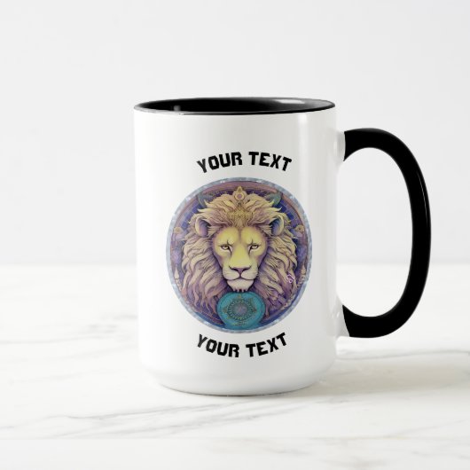 PERSONALISIERTES LEO ZODIAC-SIGN TASSE (Rechts)
