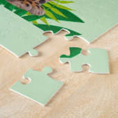Personalisiertes Leopard-Puzzle Puzzle (Seite)