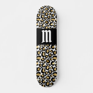 Personalisiertes Leopard-Skateboard Skateboard