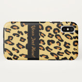 Personalisiertes Leopardenmuster Case-Mate iPhone Hülle (Rückseite (Horizontal))