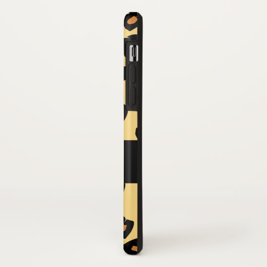Personalisiertes Leopardenmuster Case-Mate iPhone Hülle (Hinten/Links)