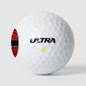 Personalisiertes Leopardenmuster Golfball (Logo)