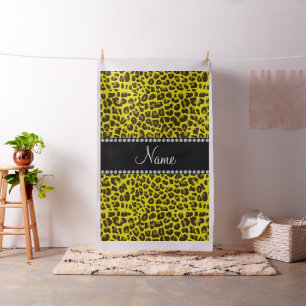 Personalisiertes Leopardenmuster Stoff