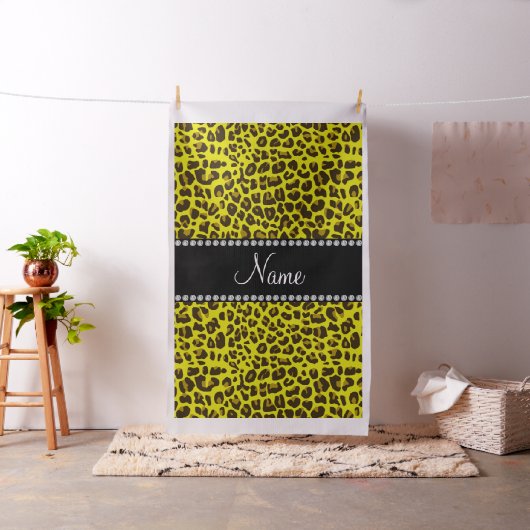 Personalisiertes Leopardenmuster Stoff (Beispiel)
