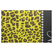 Personalisiertes Leopardenmuster Stoff (Fat Quarter (45,7 x 55,9 cm))