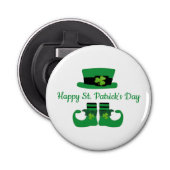 Personalisiertes Leprechaun St. Patrick's Day Part Flaschenöffner (Vorderseite)