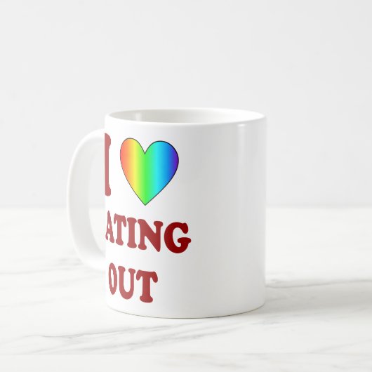 Personalisiertes Lesbian-Geschenk Kaffeetasse (Vorderseite Links)