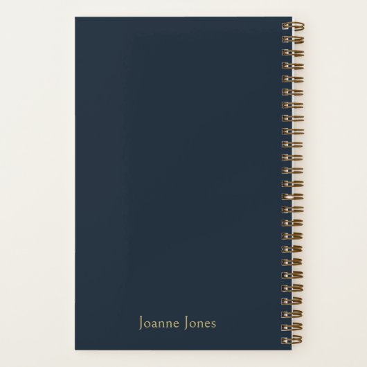 Personalisiertes Lesefeld Notizblock (Rückseite)