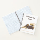 Personalisiertes Lesesaal-Notebook Notizblock (Innenseite)