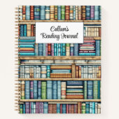 Personalisiertes Lesezeichenblatt Notizblock (Vorderseite)