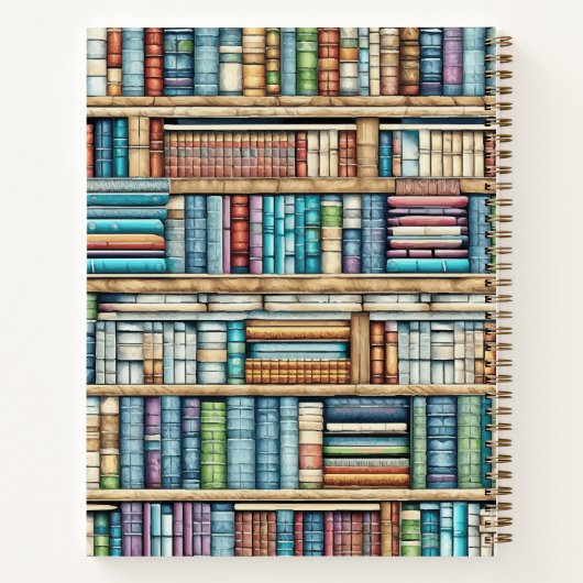 Personalisiertes Lesezeichenblatt Notizblock (Rückseite)