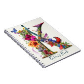 Personalisiertes Letter-K-Notebook Notizblock (Rechte Seite)