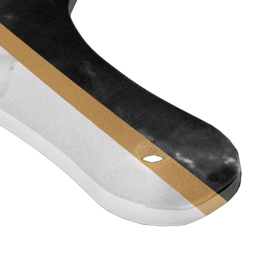 Personalisiertes Letter Marble Stone Cutting Board Schneidebrett (Ecke)