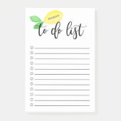 Personalisiertes Leuchtenbild Post-it Klebezettel (Vorderseite)