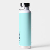 Personalisiertes Leuchtturm Glow Trinkflasche (Rechts)