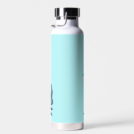 Personalisiertes Leuchtturm Glow Trinkflasche (Rechts)