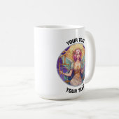 PERSONALISIERTES LIBRA ZODIAC-SIGN KAFFEETASSE (VorderseiteRechts)