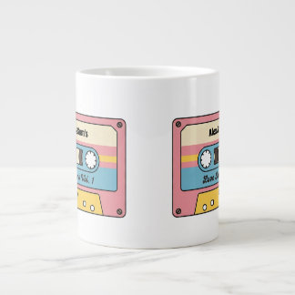 Personalisiertes Liebes-Jams-Kassettenband – Benut Jumbo-Tasse